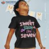 Sweet Sassy And Seven Birthday Shirt For Girls 7 Year Old