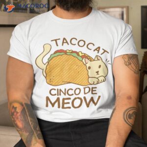 Tacocat Mexican Cinco De Mayo Cat Lovers Gift Kids Shirt