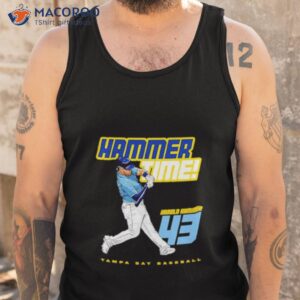 tampa bay rays harold ramirez hammer time shirt tank top
