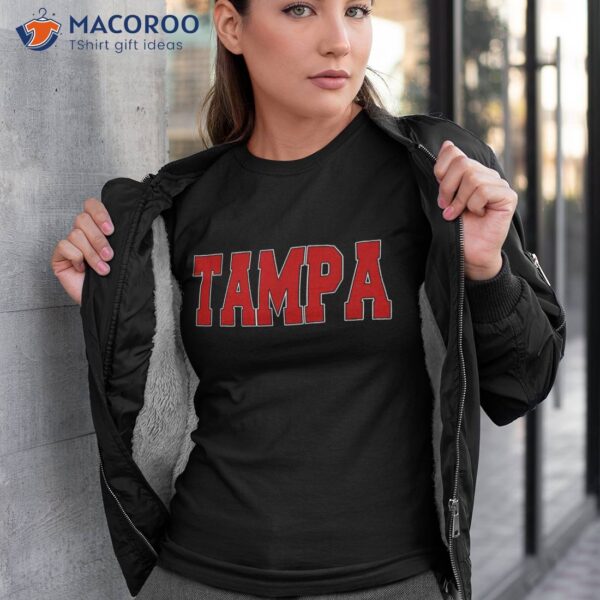 Tampa Fl Florida Varsity Style Usa Vintage Sports Shirt