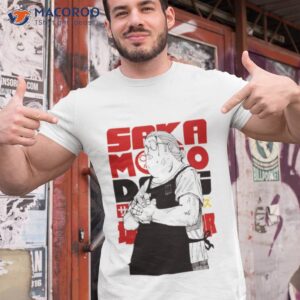 taro sakamoto sakamoto days anime main character shirt tshirt 1