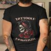 Tattooed Hairstylist Skull Funny Hairdresser Shirt