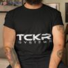 Tckr Systems White Black Mirror Shirt