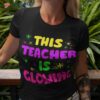 Teacher Glow Party This Is Glowing Shirt