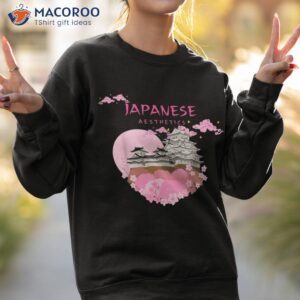 temple chinese japanese cherry blossom anime japan aesthetic shirt sweatshirt 2