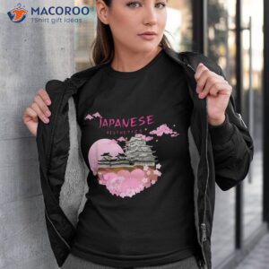 Temple Chinese Japanese Cherry Blossom Anime Japan Aesthetic Shirt