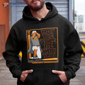 tennessee baseball may the face be with you shirt hoodie