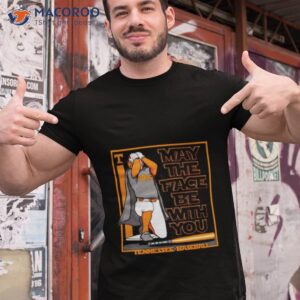 tennessee baseball may the face be with you shirt tshirt 1