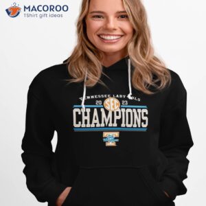 tennessee lady vols 2023 sec softball regular season champions t shirt hoodie 1