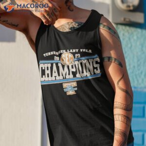 tennessee lady vols 2023 sec softball regular season champions t shirt tank top 1