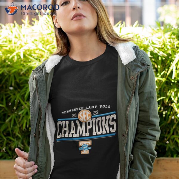 Tennessee Lady Vols 2023 Sec Softball Regular Season Champions Shirt