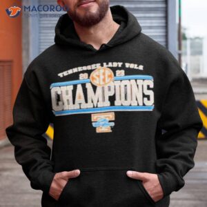 tennessee orange tennessee lady vols 2023 sec softball regular season champions shirt hoodie