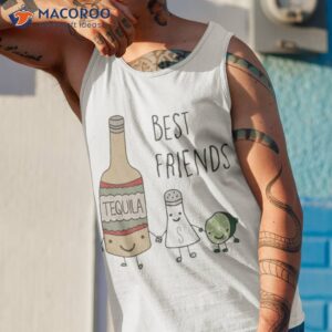 tequila best friends lemon and salt shirt tank top 1