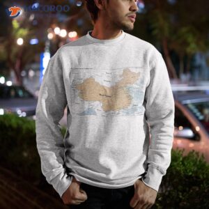 terrible maps map of west taiwan shirt sweatshirt