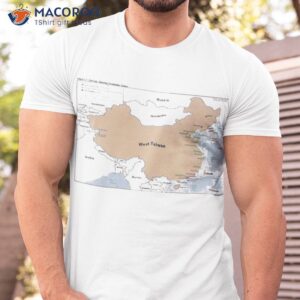 terrible maps map of west taiwan shirt tshirt