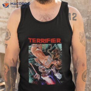 terrifier art the clown horror movie art unisex t shirt tank top