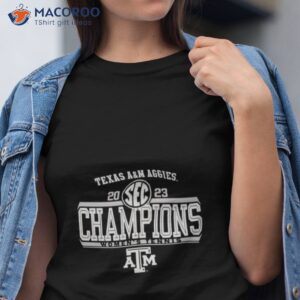 texas a m aggies 2023 sec womens tennis regular season champions shirt tshirt