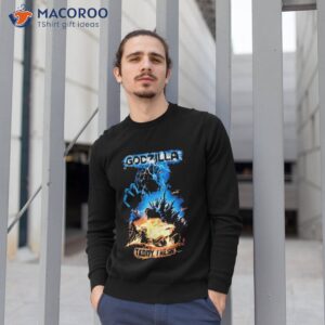 tf x godzilla explosion t shirt sweatshirt 1