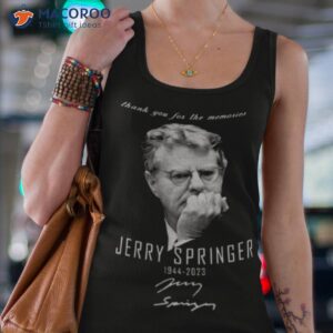 thank you for memories signature jerry springer t shirt tank top 4