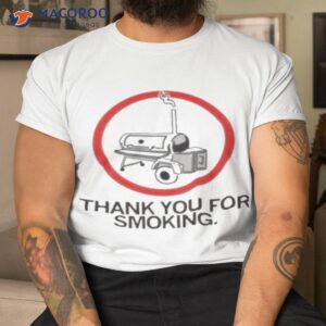 thank you for smoking shirt tshirt