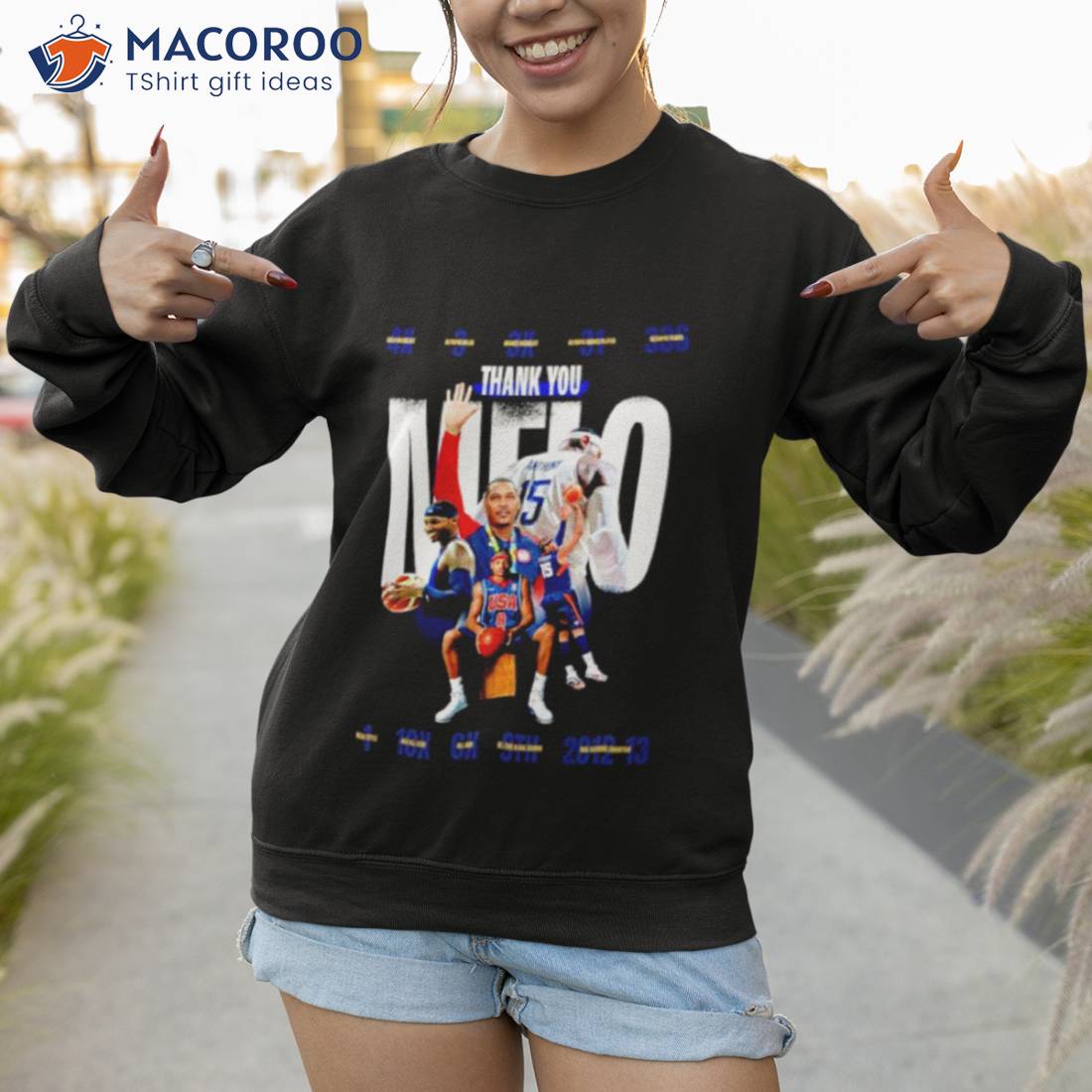 Thank You Melo Anthony Shirt Thank You Melo Anthony Shirt
