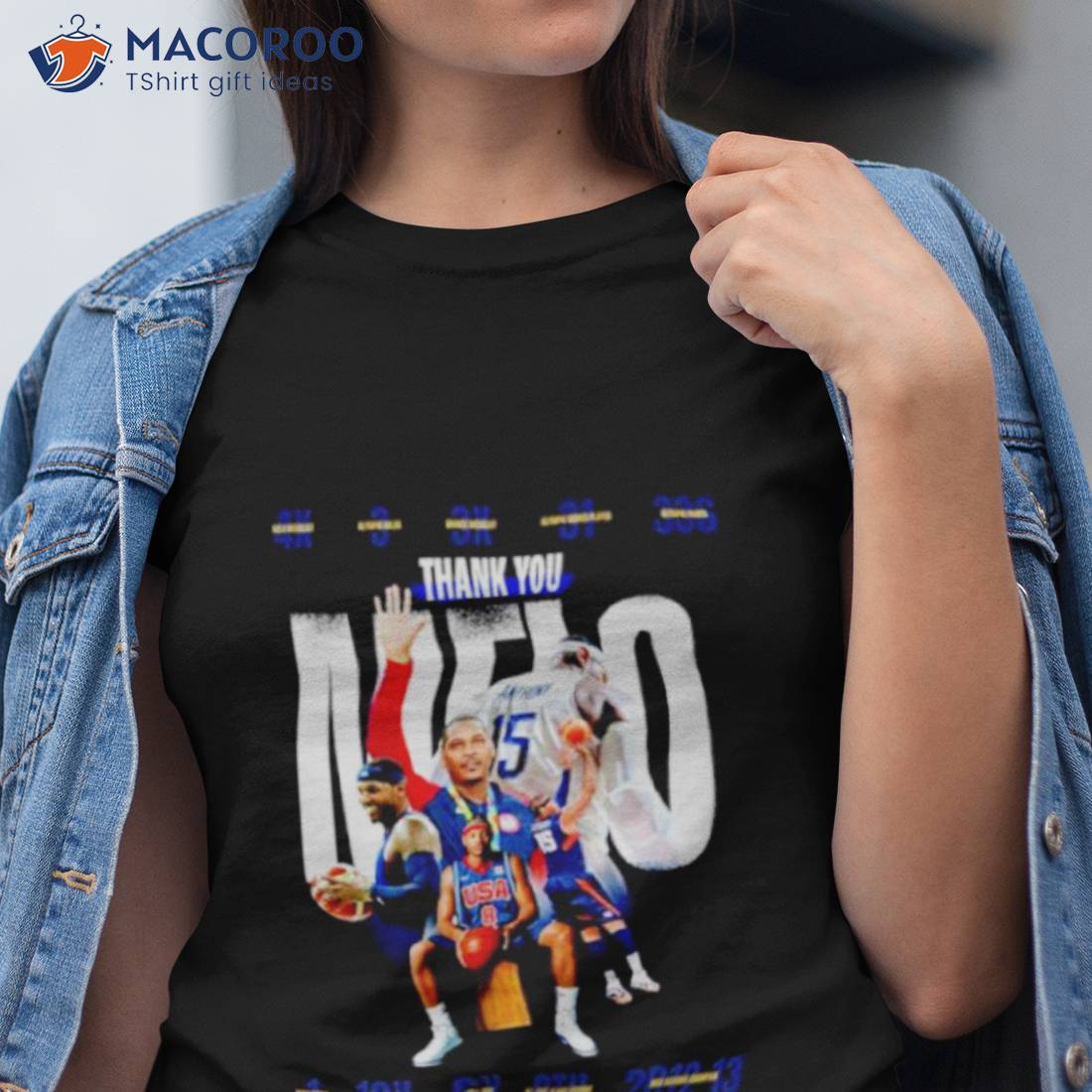 Thank You Melo Anthony Shirt Thank You Melo Anthony Shirt