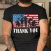 Thank You! Veterans Day & Memorial Partiotic Military Shirt