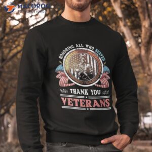 thank you veterans memorial day american flag shirt sweatshirt