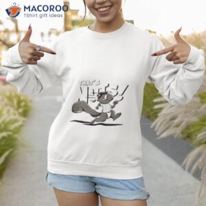 That’s Nuts New York Squirrel Shirt 2 thats nuts new york squirrel shirt sweatshirt