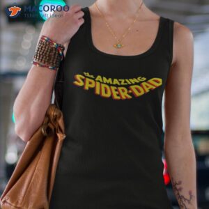 the amazing spider dad shirt tank top 4