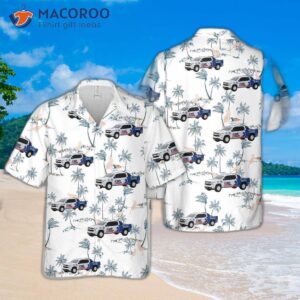 The Amr Indycar Safety Team Hawaiian Shirt.