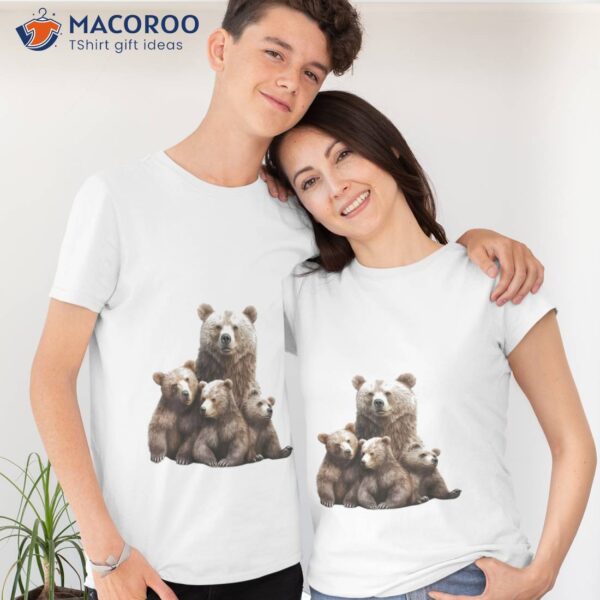 The Best Mama Bear! Gift For Mum T-Shirt