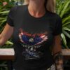 The Blood Of Heroes Never Dies Eagle Pow Mia Shirt