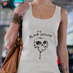 the blood skulls roll out in black shirt tank top 4