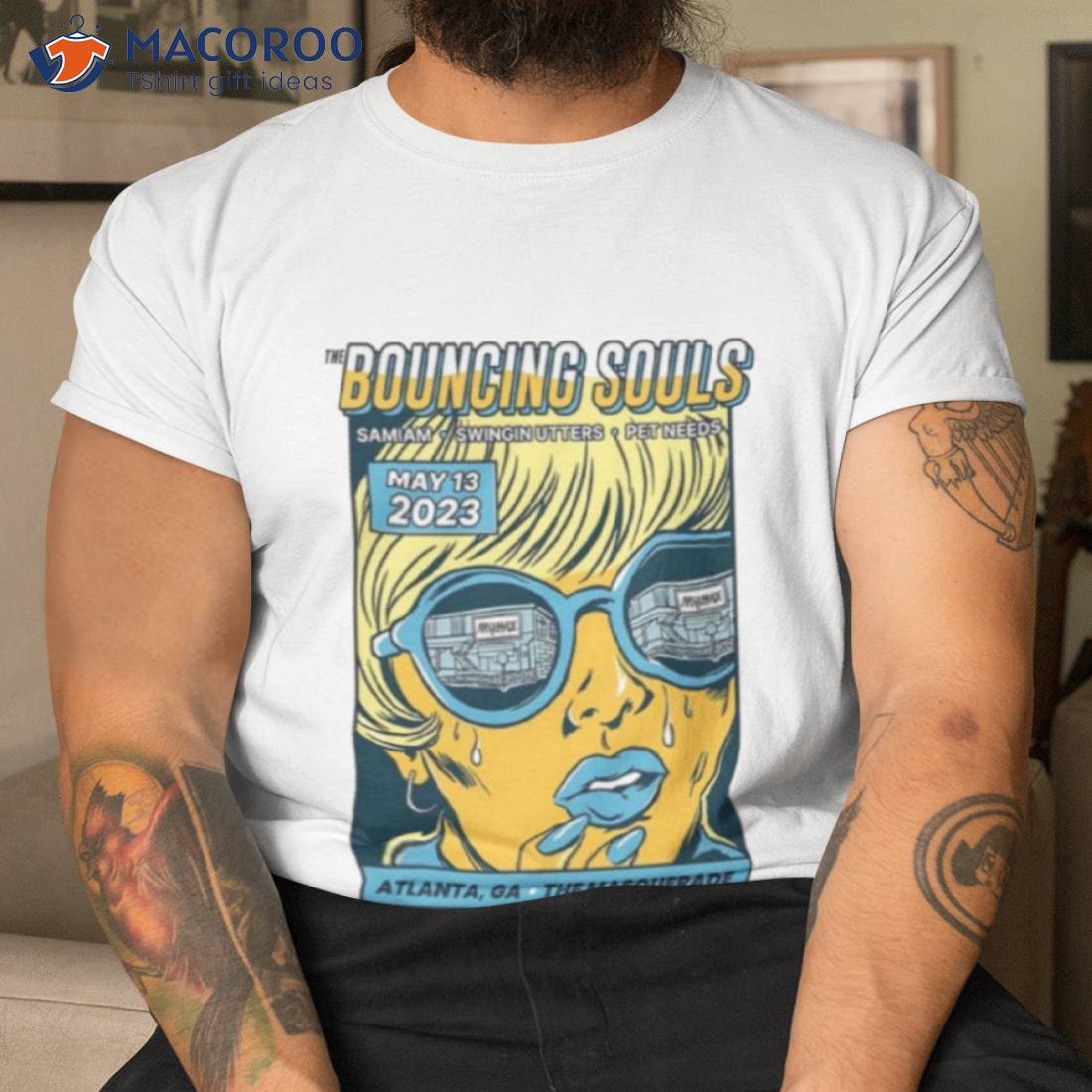 The Bouncing Souls May 13 2023 The Masquerade Heaven Atlanta Ga Shirt The Bouncing Souls May 13 2023 The Masquerade Heaven Atlanta Ga Shirt