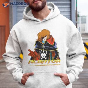 the captain space pirate harlock shirt hoodie