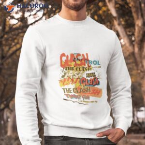 The Clash Singles Collage Shirt 2 the clash singles collage shirt sweatshirt 1
