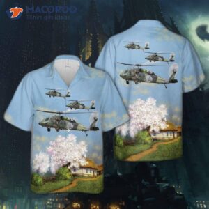 The Colombian Army’s Sikorsky S-70a-41 Black Hawk Hawaiian Shirt.