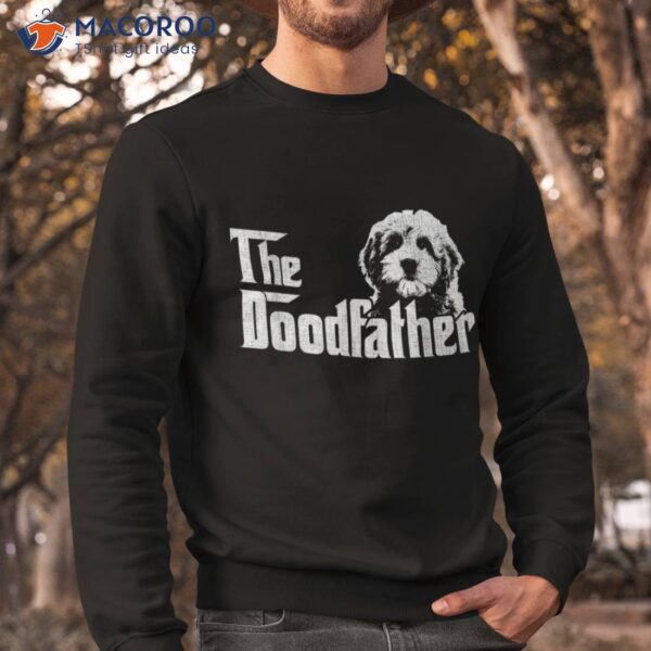 The Doodfather Tshirt Goldendoodle Dad Fathers Day Shirt
