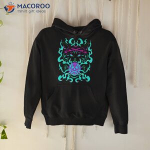 the fortune teller neon design shirt hoodie