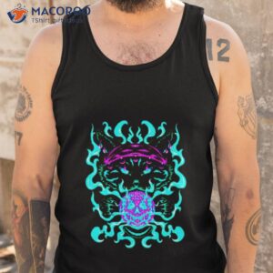 the fortune teller neon design shirt tank top