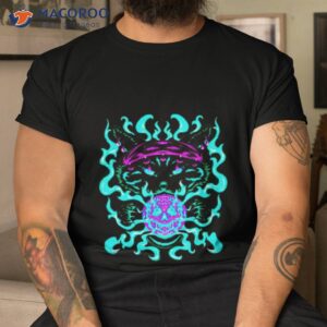 the fortune teller neon design shirt tshirt