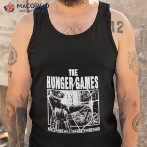 The Hunger Games Katniss Monochrome Shirt 3 the hunger games katniss monochrome shirt tank top