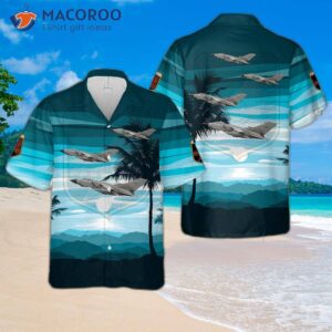 The Italian Air Force Tornado Ids 6-21 Of 6th Stormo “alfredo Fusco” Wing Wore A Hawaiian Shirt.