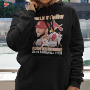 the last show adam wainwright 2023 farewell tour signature shirt hoodie 2