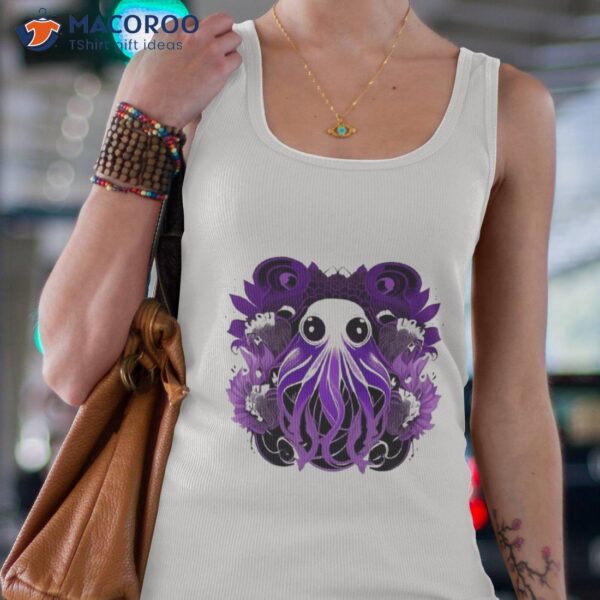 The Lilac Octopus Shirt