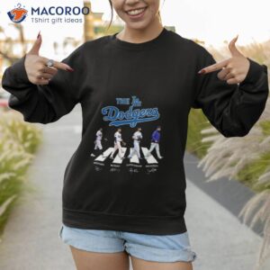 The Dodgers Abbey Road Signatures Los Angeles Dodgers t-shirt by