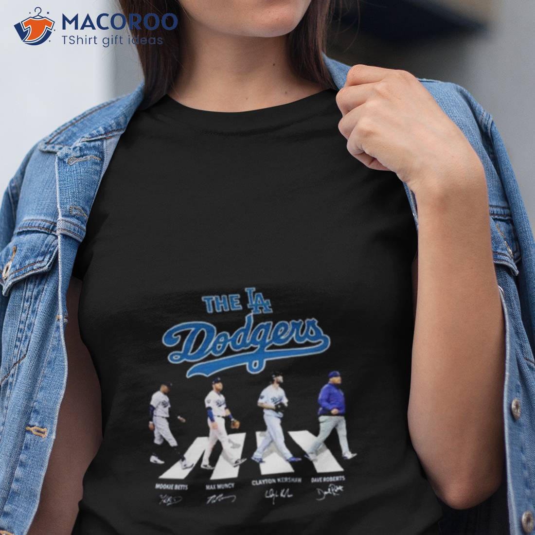 The Dodgers Abbey Road Signature T-Shirt t-shirt by To-Tee