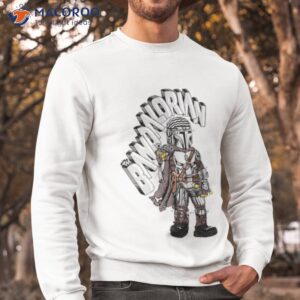 the mandalorian the bandalorian cartoon shirt sweatshirt