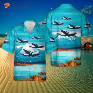 The Mexican Air Force’s Lockheed C-130k-30 Hercules Hawaiian Shirt